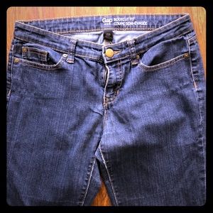 Gap Bootcut Jeans Indigo Stretchy Low Rise